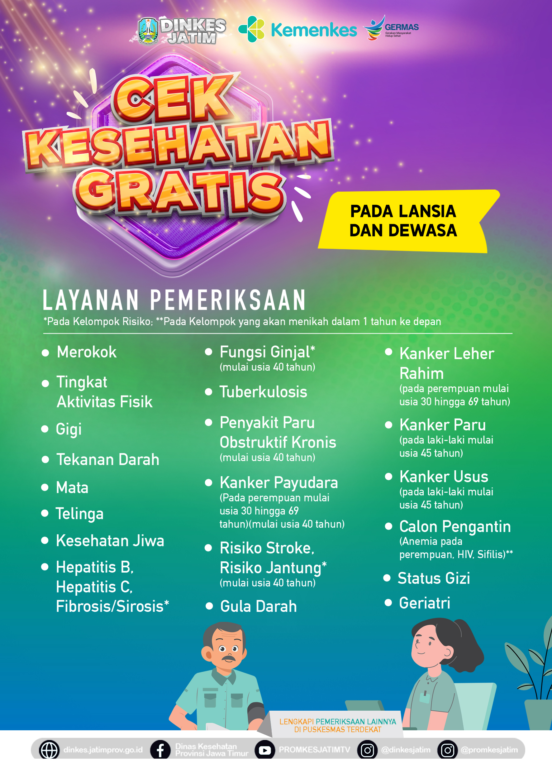 CKG Dewasa & Lansia